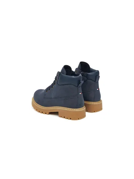 Bakancs Tommy Hilfiger D sötétkék
