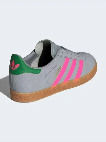 Adidas Originals Дитячі шкіряні кросівки GAZELLE