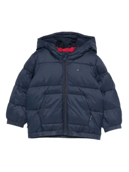 Kurtka dziecięca Tommy Hilfiger niebieska