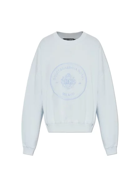 Bluza Dolce And Gabbana niebieska