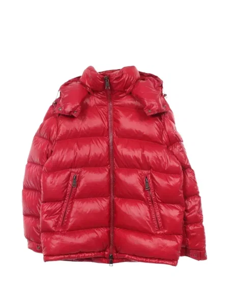 Kurtka puchowa Moncler czerwona