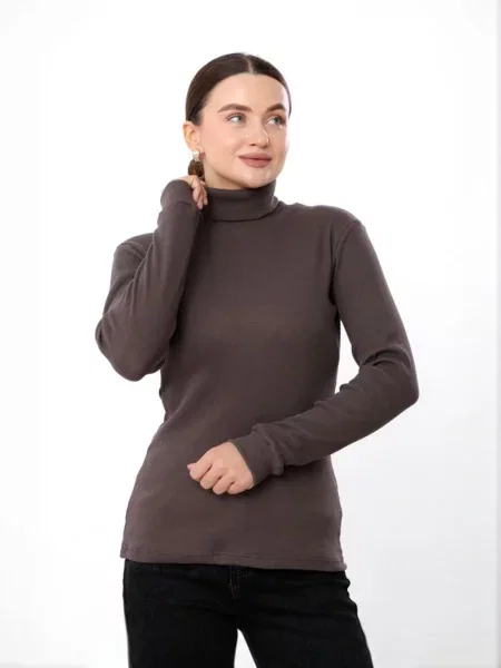 Водолазка Носи своє бавовна/поліестер коричневий