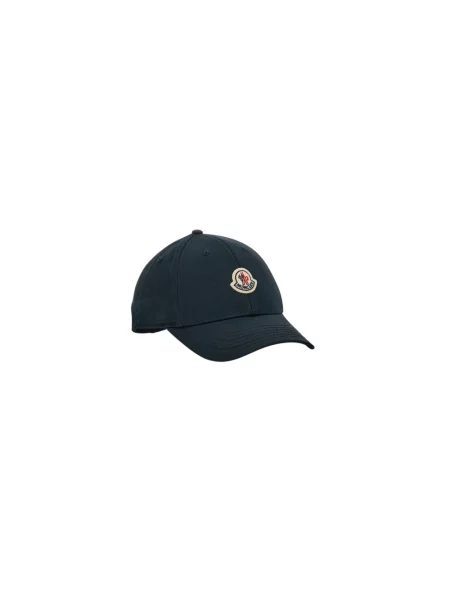 Czapka z daszkiem Moncler czarna