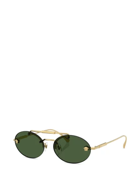 Ochelari de soare ovali Versace Eyewear auriu