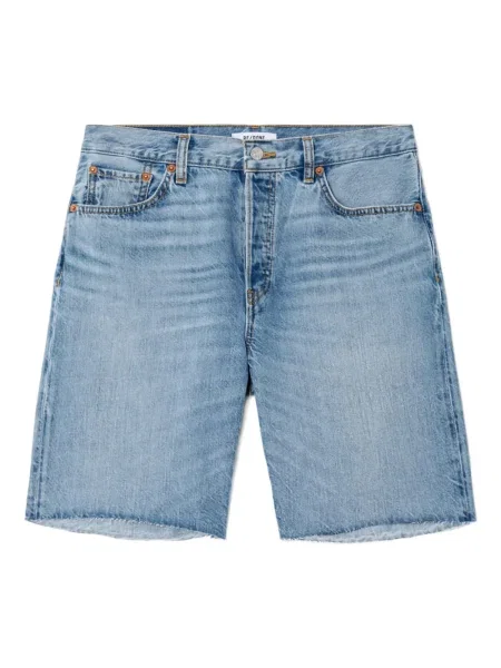 Pantaloni scurți din denim Re/done albastru