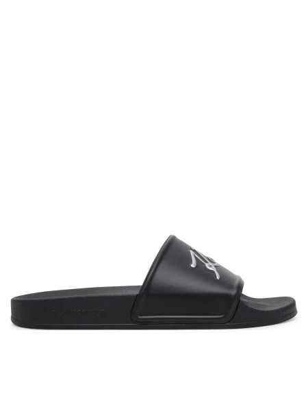 KARL LAGERFELD Papucs Kondo fekete