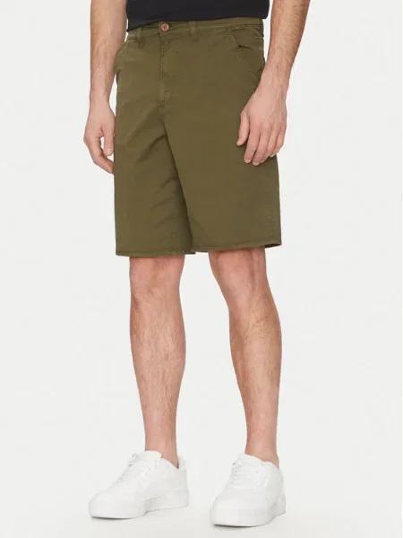 Blend Džínsové šortky zelená
