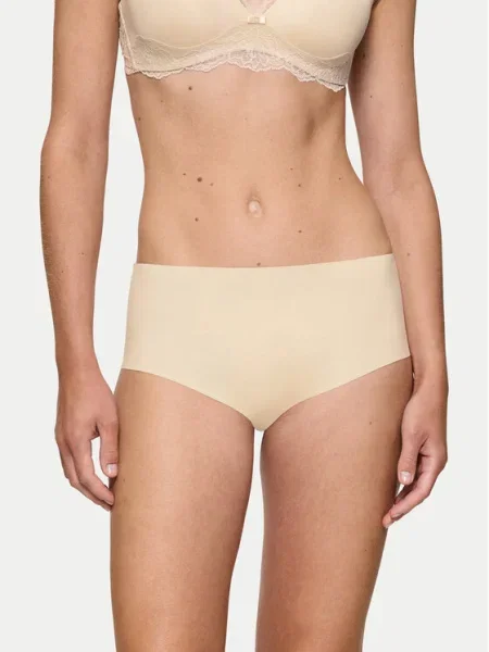 Triumph Класически бикини с висока талия Pretty бежов