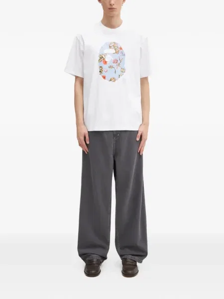 Tricou A Bathing Ape® alb