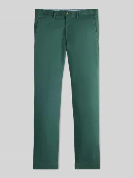 Chinos o kroju straight fit z mieszanki bawełny Polo Ralph Lauren
