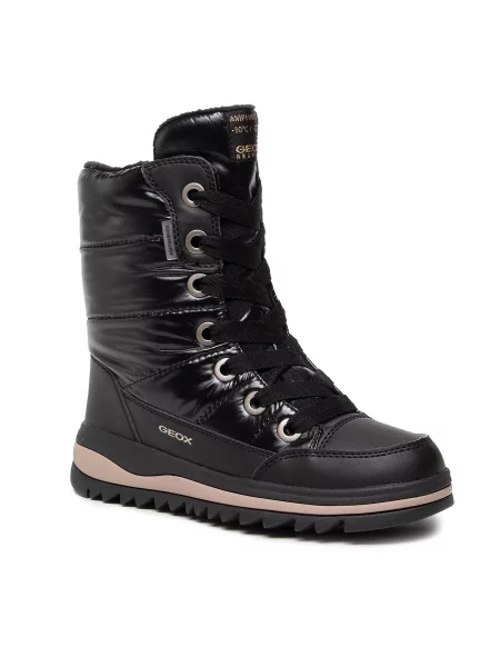 Dječje čizme za snijeg Geox crna