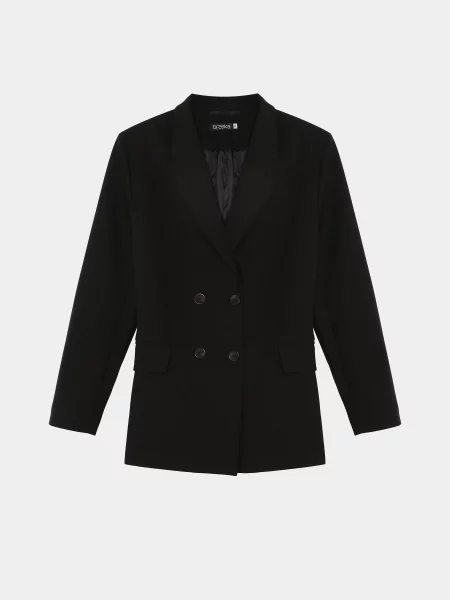 Жакет Braska віскоза/поліестер чорний