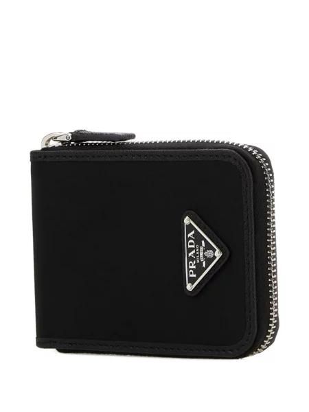 Portofel Prada din piele mini negru