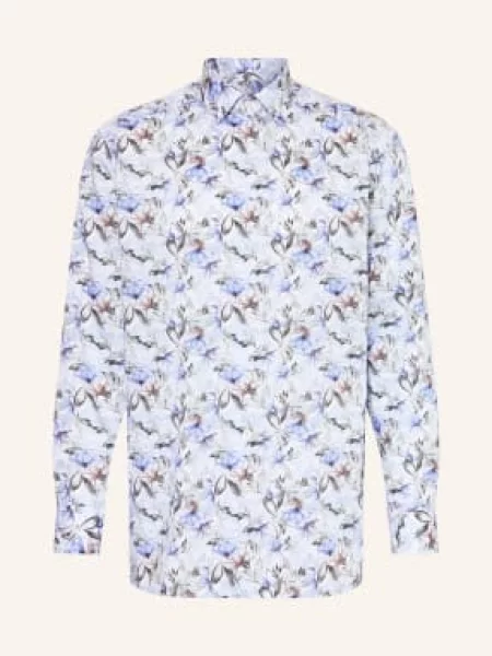 Olymp Koszula Luxor Comfort Fit blau biała