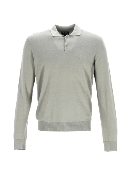 Polo A.p.c. lung gri