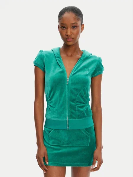 Juicy Couture Світшот Heritage зелений