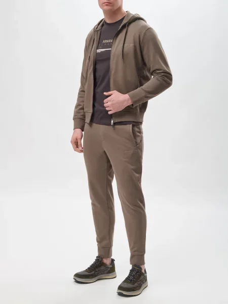 Спортивні штани Armani Exchange коричневі