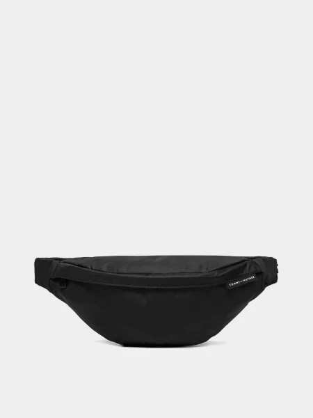 Переработанный поясная сумка Tommy Hilfiger черная