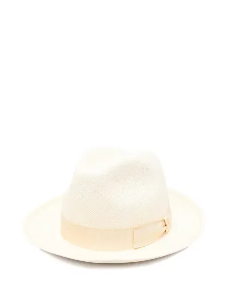 Pălărie de paie Borsalino de paie