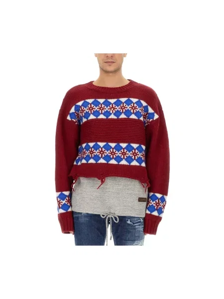 Sweter Dsquared2 wełniany