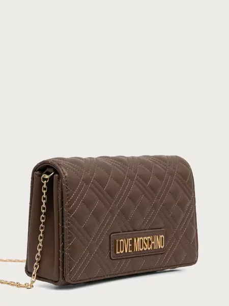 Love Moschino Geantă de umăr maro verde
