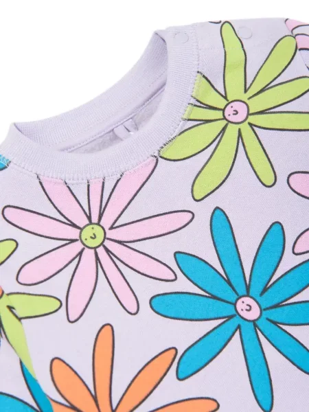 Bluza dziecięca Stella Mccartney fioletowa