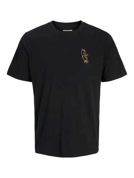 JACK & JONES Tricou JJBrewy galben miere negru