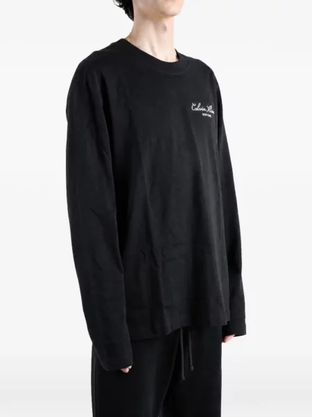 Marškinėliai Calvin Klein juoda