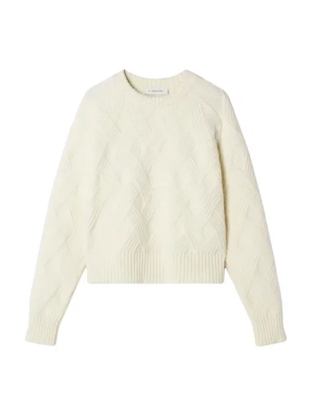 Sweter Lanvin wełniany żółty