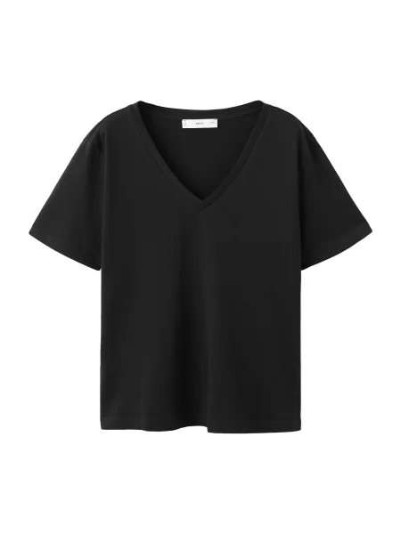 MANGO Tricou CHALSPI' negru
