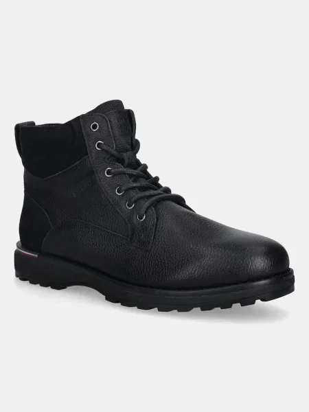 Pantofi Tommy Hilfiger din piele negru