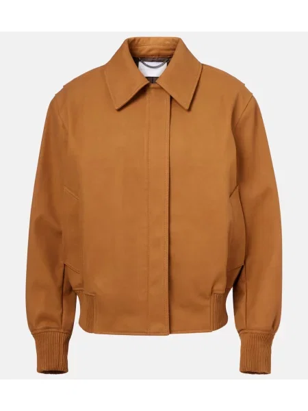 Geacă Stella Mccartney maro