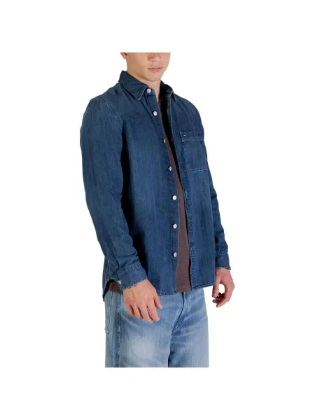 Košulja Tommy Hilfiger Jeans plava
