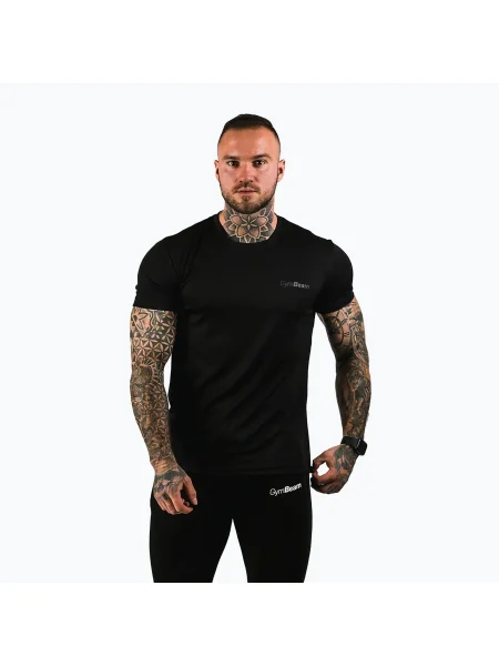 Tricou bărbați GymBeam TRN black negru