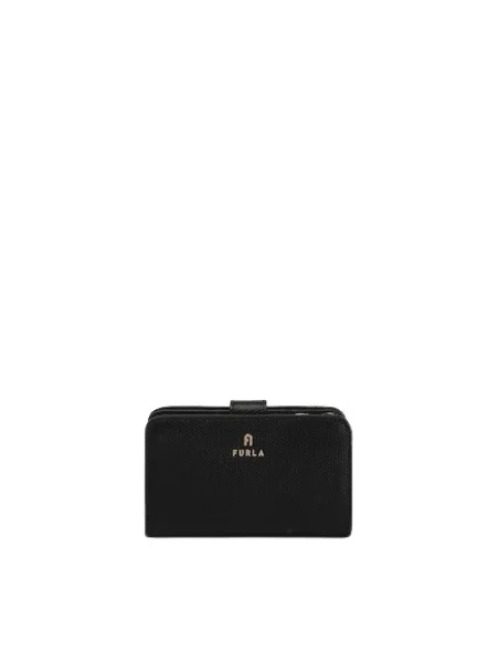 Portfel Furla skórzany czarny