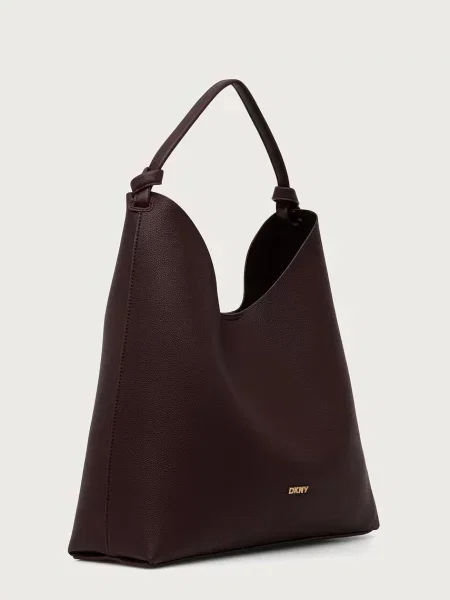 Кожаная сумка шоппер Dkny