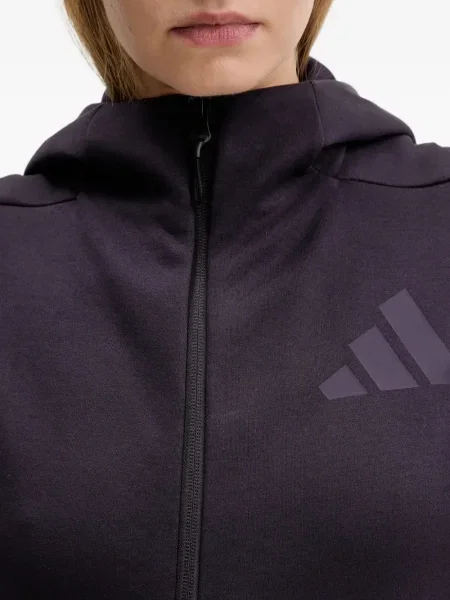 Pantaloni Adidas cu dungi cu broderie negru