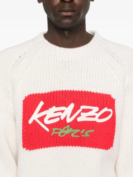 Pulover Kenzo cu imagine cu decolteu rotund