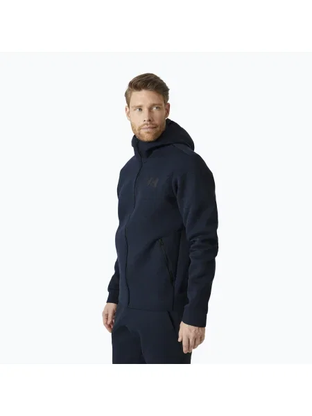 Pulover de navigatie pentru bărbați Helly Hansen HP Ocean FZ navy albastru închis