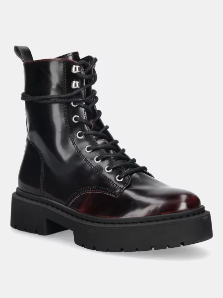 Steve Madden bocanci Gusto cu plat bordo