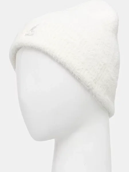 Искусственный мех шапка Kangol бежевая