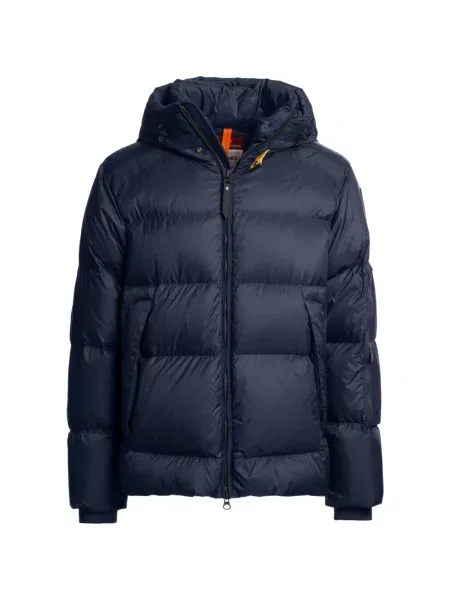 Geacă Parajumpers cu glugă albastru