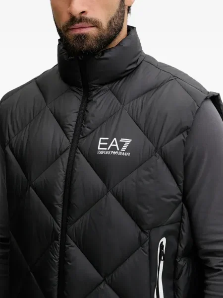 Vestă Ea7 Emporio Armani negru