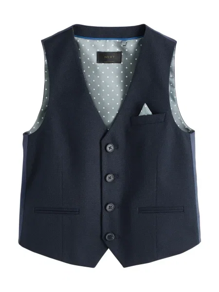 Next Vestă bleumarin