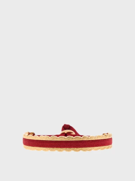 Браслет Les Interchangeables бордовый