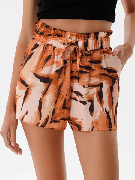 Шорти Leinle помаранчевий/чорний чорні