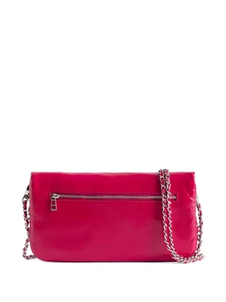 Retro clutch torbica Zadig&voltaire ružičasta
