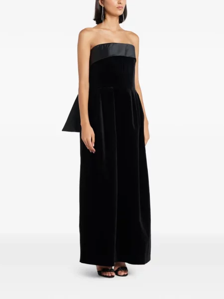 Rochie Dice Kayek cu funde de costum negru