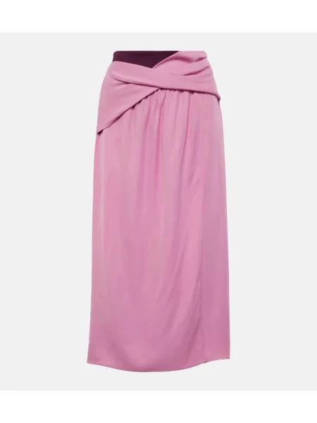 Fustă midi Jw Anderson drapată până la genunchi