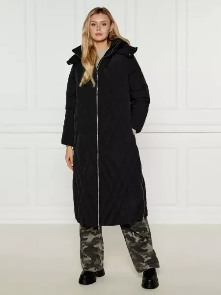 BOSS BLACK De puf palton PIGRANDA negru